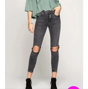 Free People high rise jeans